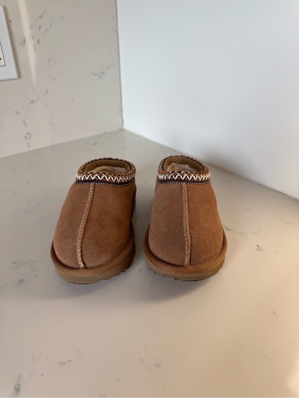 UGG Toddlers' Chestnut Suede Tasman